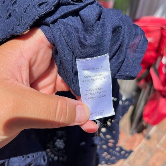Hill House Linen Cora Midi Dress NWT - Picture 10 of 12